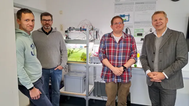 Bild: Digitalisierte Anbausysteme für die Stadt: Forschungsraum an der FH Wedel stärkt städtische Landwirtschaft der Zukunft