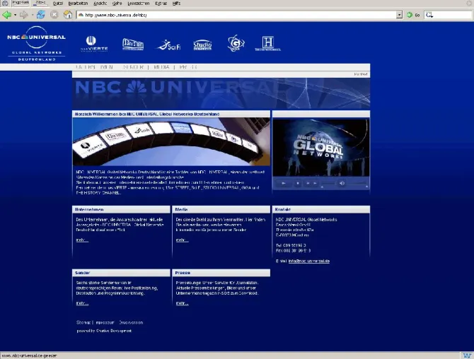 NBC UNIVERSAL holt Online-Redaktion mit CS CMS-Suite ins Haus Bild: NBC UNIVERSAL holt Online-Redaktion mit CS CMS-Suite ins Haus