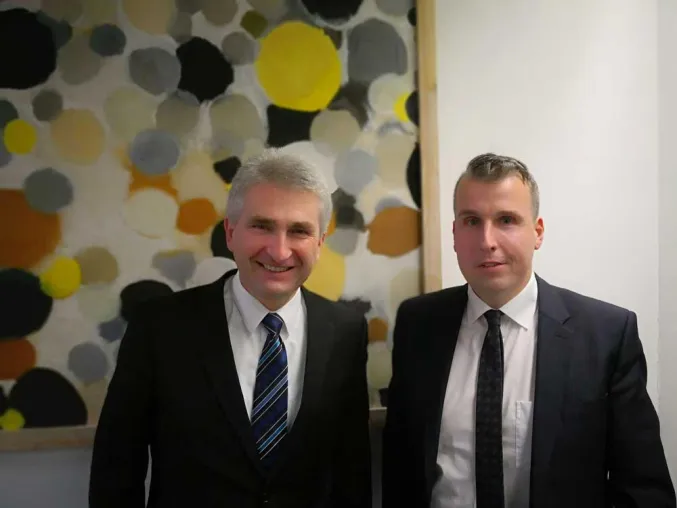 Bild: Landescluster NMWP.NRW trifft NRW Wirtschaftsminister Prof. Dr. Andreas Pinkwart