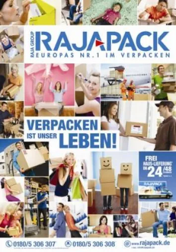 „Verpacken ist unser Leben!“ - Rajapack präsentiert neuen Hauptkatalog Bild: „Verpacken ist unser Leben!“ - Rajapack präsentiert neuen Hauptkatalog