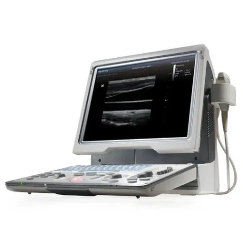 Bild: Praxisdienst-VET stellt vor: das DP-50 VET Ultraschallgerät