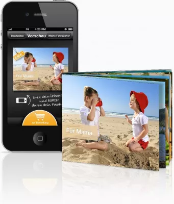 Zum Muttertag: Mit dem iPhone oder in Facebook ein persönliches Mini-Fotobuch für Mutti erstellen Bild: Zum Muttertag: Mit dem iPhone oder in Facebook ein persönliches Mini-Fotobuch für Mutti erstellen
