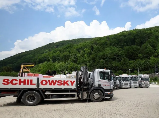 Bild: Baustoffhändler Schilowsky plant Einführung des Telematik-Systems OPHEO