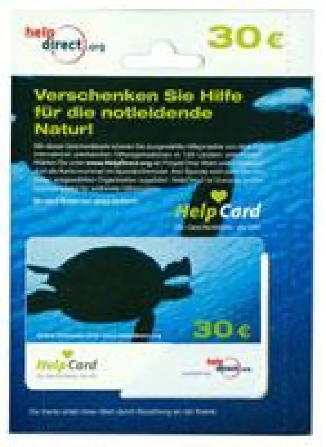 Der Geschenktipp zum Valentinstag für Kurzentschlossene: Die HelpCard gibt es nun auch in über 800 Postbank-Filialen, 300 Netto-Geschäften und online.
