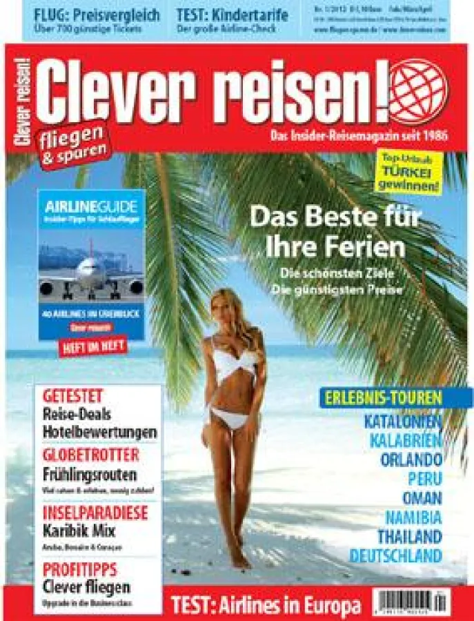 Clever reisen! 1/12 seit dem 4. Januar am Kiosk