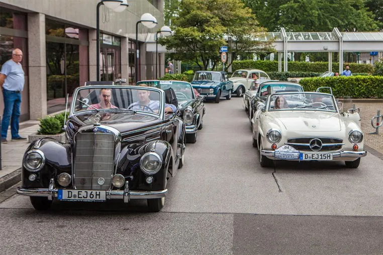 Die 5. Radisson Rhein-Ruhr-Rallye begeisterte Fahrer und Zuschauer Bild: Die 5. Radisson Rhein-Ruhr-Rallye begeisterte Fahrer und Zuschauer