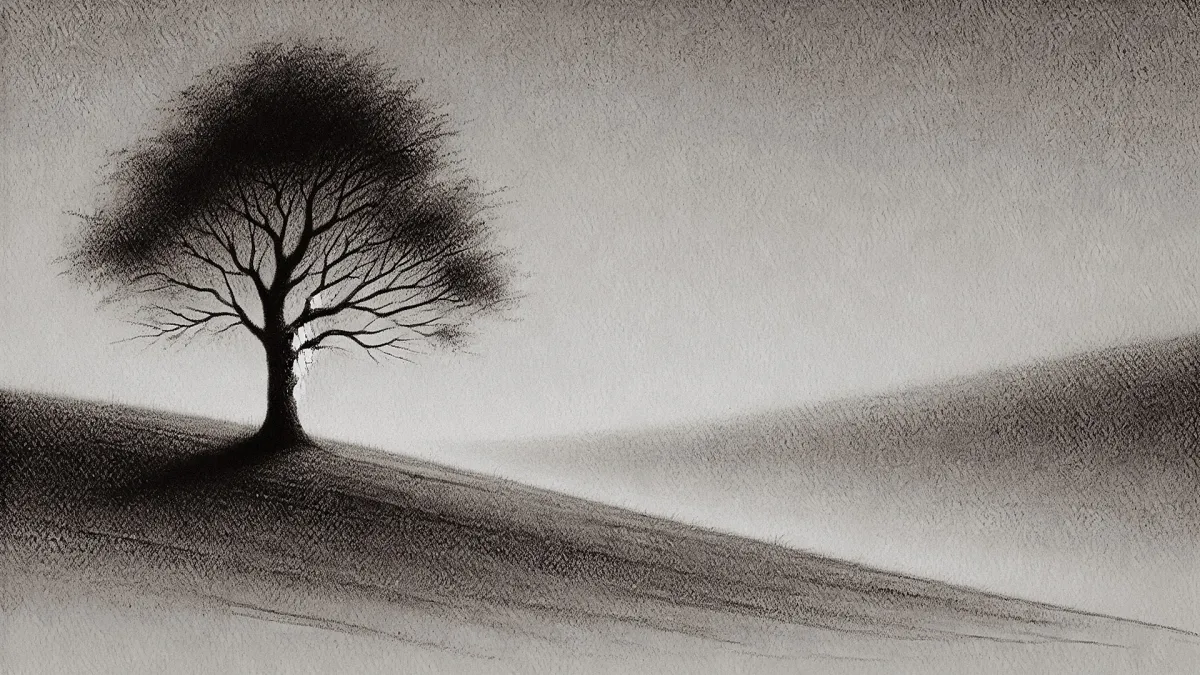 Wahrheit im Schatten – Wenn Hass verfolgt wird, doch Täuschung bleibt. Ein Baum der Moral in einer L (© DREIFISCH)