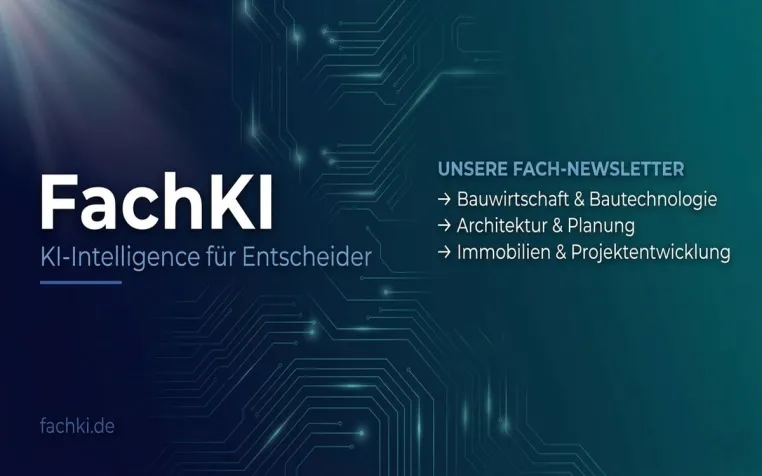 Bild: KI-Radar Bau & Immobilien: Neuer kostenloser Newsletter für Bauunternehmer im DACH-Raum