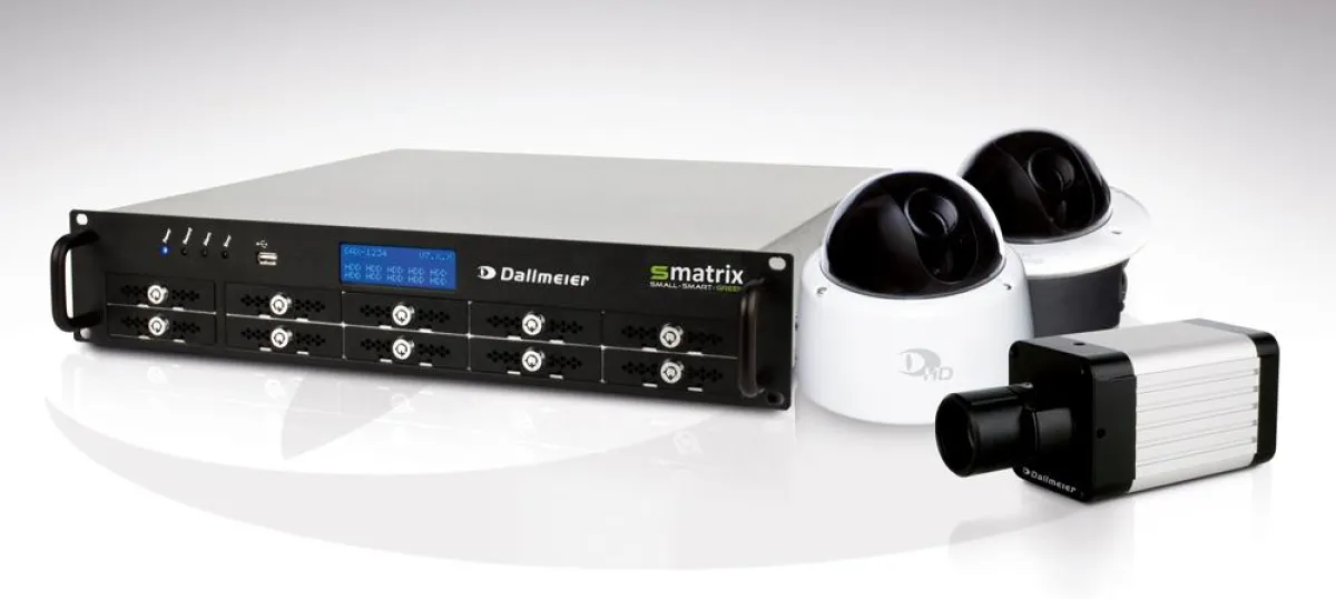 VideoIP-Appliance Smatrix und HD Megapixel Kameras von Dallmeier