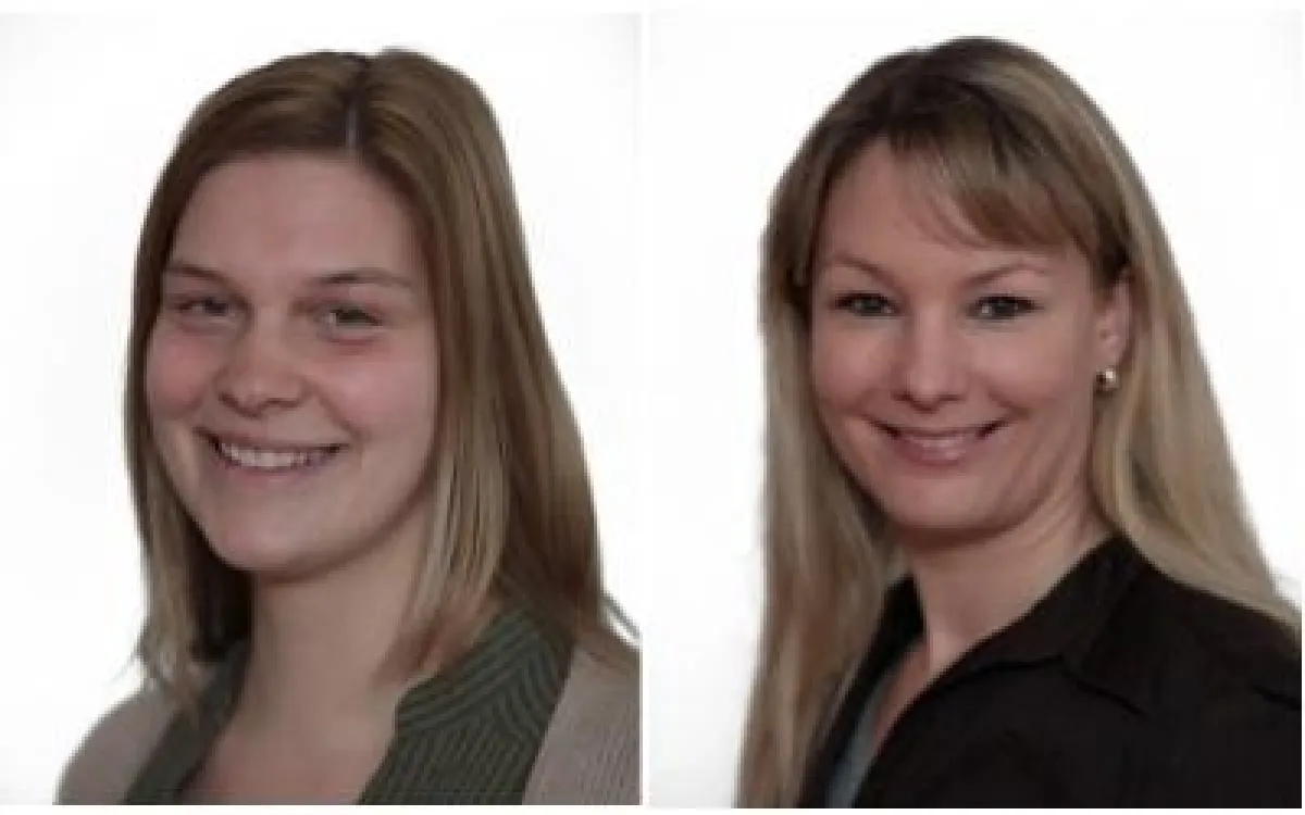 Nadja Graßmeier (l.) und Maren Menyes