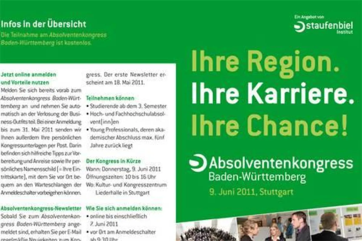 9. Juni in Stuttgart - schauen Sie vorbei!
