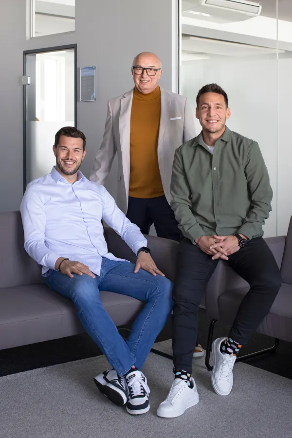 Die Geschäftsführung  (Kevin Klöber,  Horst Klöber, André Hunsicker - v. l. n. r. )