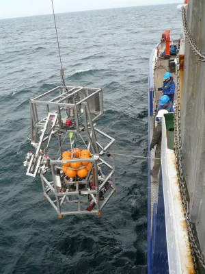 Bild: Fraunhofer IGD - Unterwassertestfeld nimmt Betrieb auf