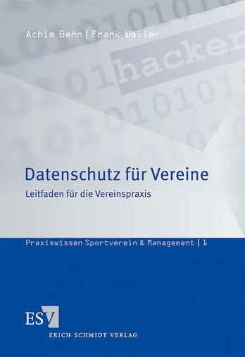 Bild: Datenschutz im Verein zur Premiere der neuen Schriftenreihe im Erich Schmidt Verlag