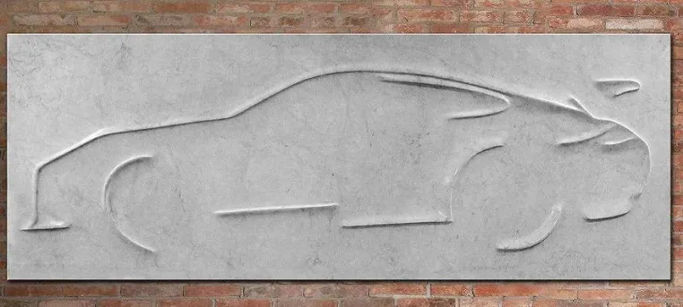 Automobile Steinreliefs made in Germany Bild: Automobile Steinreliefs made in Germany