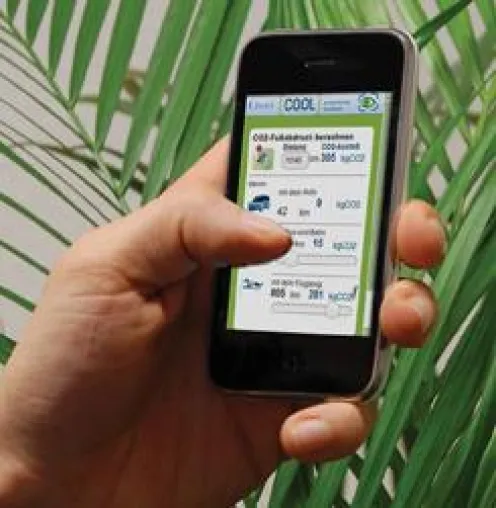 Bild: InNaTex Naturtextilmesse: Besucher können mit Smartphone CO2-Fußabdruck berechnen