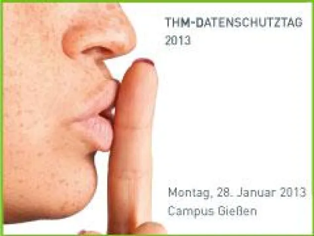 Bild: THM-Datenschutztag 2013 am 28.01.2013 in Gießen