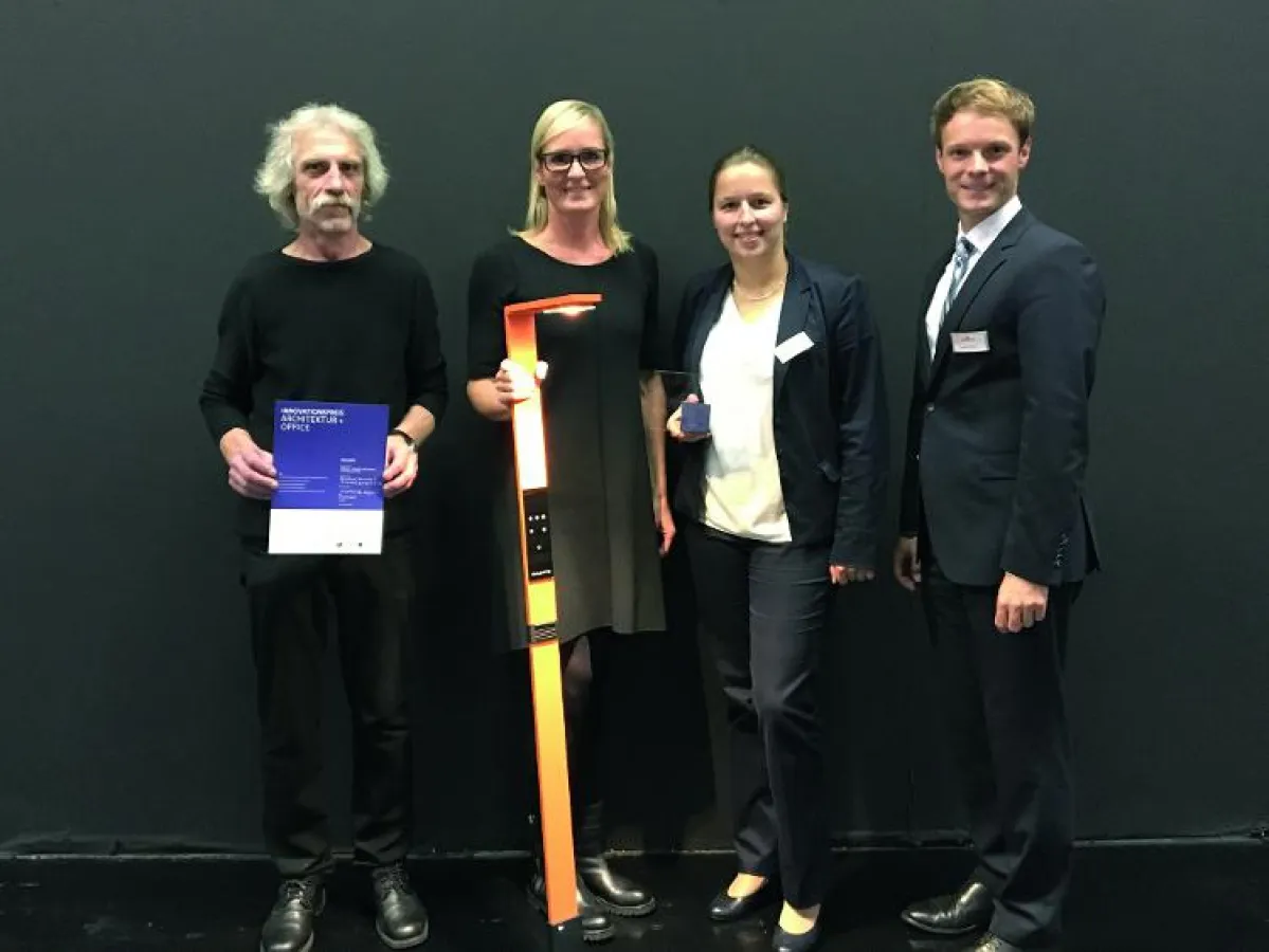 v.l. Johann Stein, Bettina Getto, Britta Kluge und Jonathan Brune