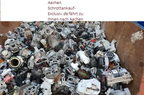 Die Schrottabholung in Aachen, die sogar noch Geld zahlt Bild: Die Schrottabholung in Aachen, die sogar noch Geld zahlt