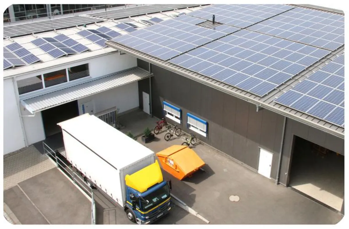 Sprintis Schenk erweitert Photovoltaikanlage