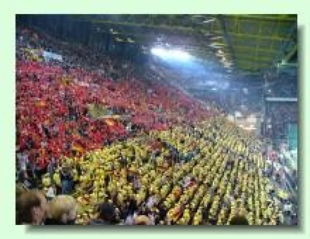 Tribüne des Westfalenstadions von Dortmund (Foto: TraffGo-HT)