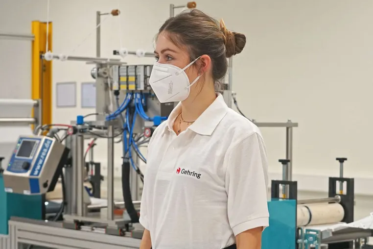 Gehring bringt Dekra-zertifizierte partikelfilternde Halbmasken (FFP2) „Made in Germany“ auf den Markt Bild: Gehring bringt Dekra-zertifizierte partikelfilternde Halbmasken (FFP2) „Made in Germany“ auf den Markt