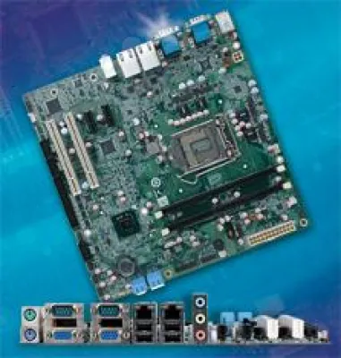 Bild: MicroATX Board unterstützt Dual Display und Intel® HD Grafik