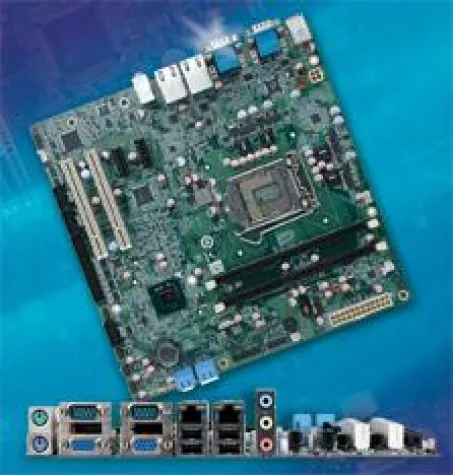 Bild: MicroATX Board unterstützt Dual Display und Intel® HD Grafik