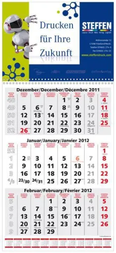 Bild: Kalender 2013 - individuell und aufmerksamkeitsstark