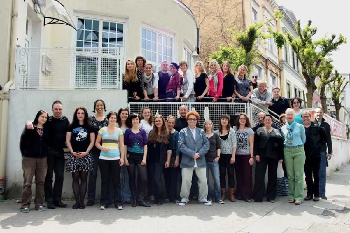 Das theaterlabor-Ensemble der 8. Spielzeit