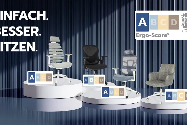 Bild: Neuer Maßstab für ergonomische Bürostühle - der Ergo-Score ®