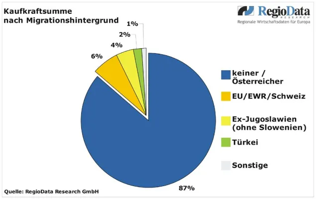 Migranten in Österreich sind 20 Milliarden Euro schwer Bild: Migranten in Österreich sind 20 Milliarden Euro schwer