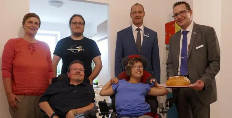 Bild: Volksbank Köln Bonn e.G. unterstützt einzigartiges Wohnprojekt von Sozialhummel e.V.