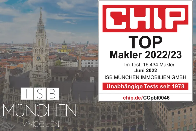 Bild: CHIP Auszeichnung als  „TOP-Makler 2022/23"