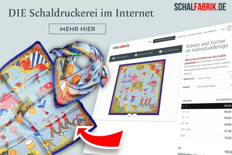 Bild: Schalfabrik.de bietet ab sofort individuell bedruckte Yogamatten und Meterware an