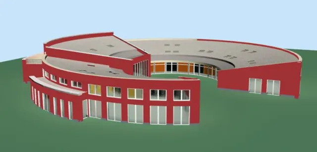 Bild: Richtfestfeier der WABE- Kindertagesstätte „NATURTALENT – und wir mittendrin“ am 12. August 2011 in Ludwigslust