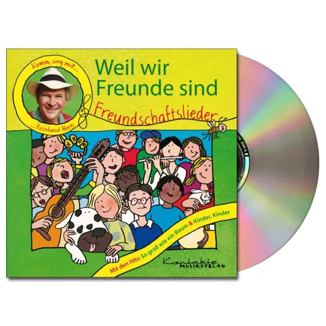 Bild: Singen fördert Freundschaften - Die neue CD "Weil wir Freunde sind" aus der "Komm sing mit" Reihe