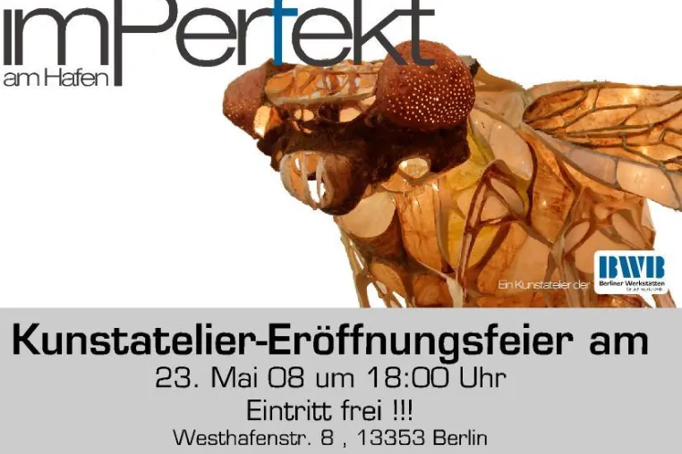 Perfekt im neuen Atelier - Kunstatelier „imPerfekt“ zieht in die Hafenkneipe Bild: Perfekt im neuen Atelier - Kunstatelier „imPerfekt“ zieht in die Hafenkneipe