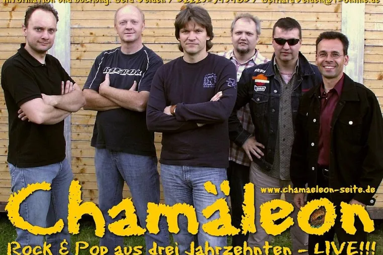 Chamäleon rockt am 21. Juni beim Tennensommerfest der Aktion Freizeit Behinderter in Köln-Rath Bild: Chamäleon rockt am 21. Juni beim Tennensommerfest der Aktion Freizeit Behinderter in Köln-Rath