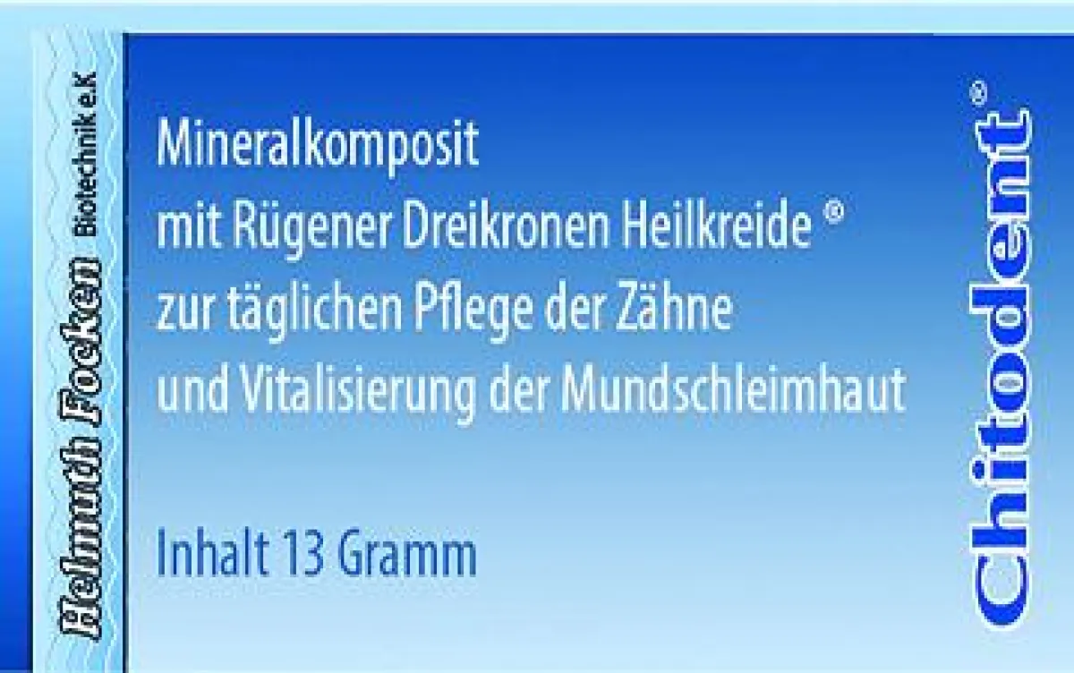 rein natürliche Minerale für die Mundpflege Chitodent Mineralkomposit