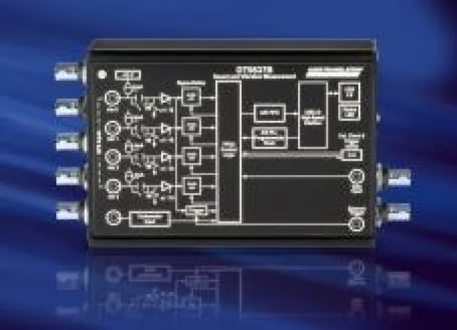 Bild: Schall- und Schwingungsmessinstrument mit Abtastraten bis 105,4 kHz pro Kanal