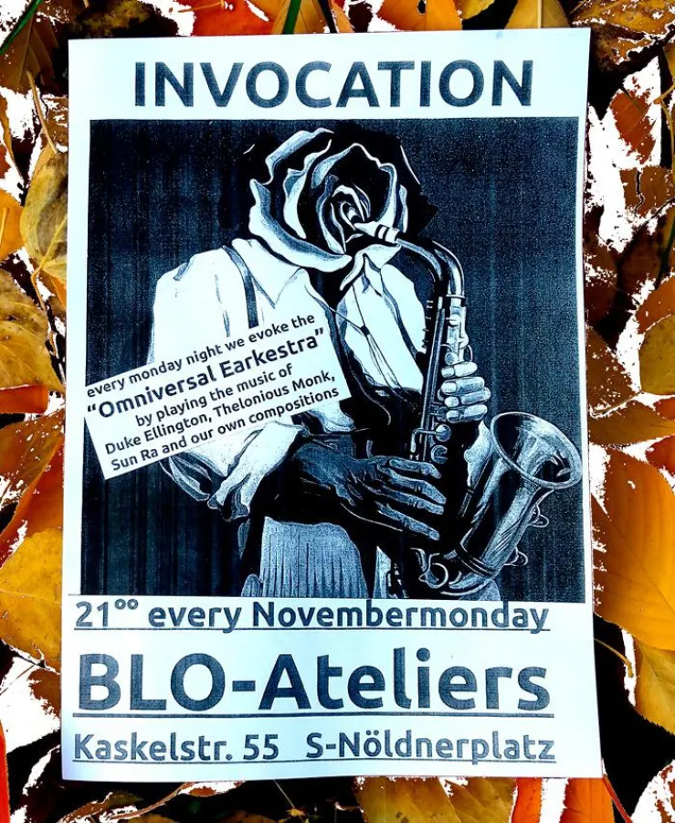 Blo-Ateliers proudly presents: The Omniversal Earkestra with Jazz from Outer Space