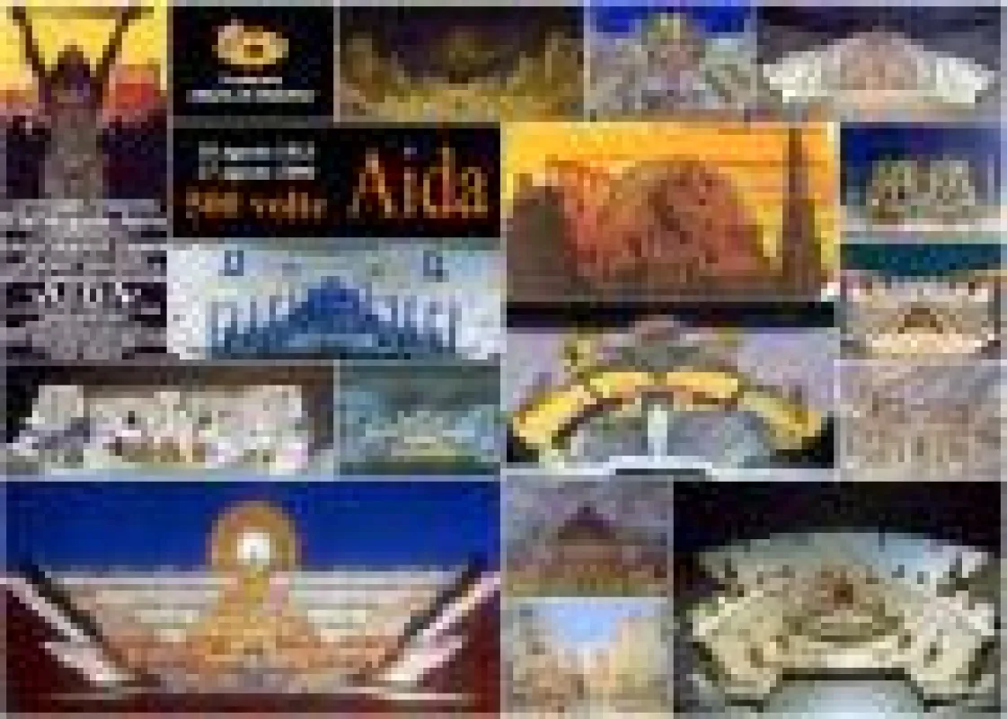 Postkarte: 500 mal Aida