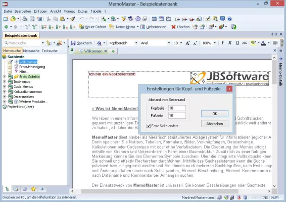Für jede Information die richtige Schublade Bild: Für jede Information die richtige Schublade