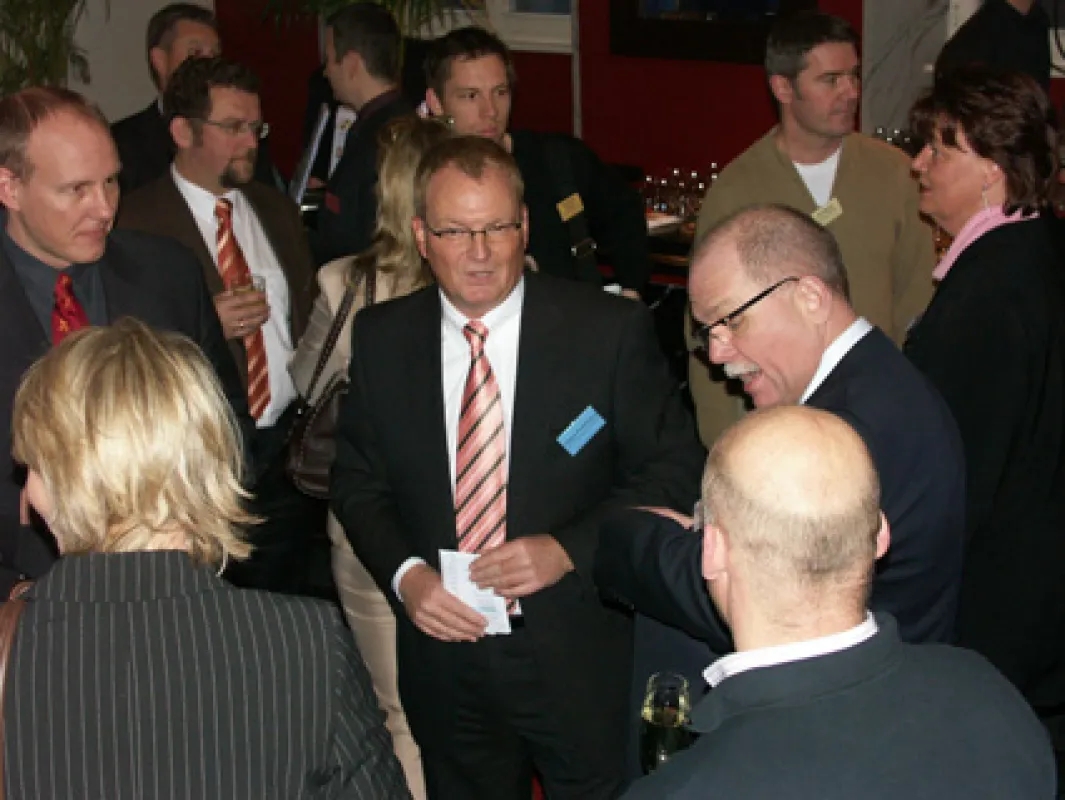 Kölner Personalentscheider Netzwerktreffen (Bildmitte: Initiator Klaus Pohlmann)
