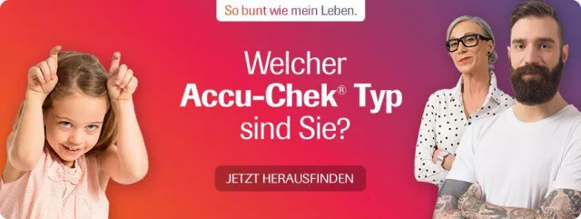 Bild: Passendes Produkt finden und Gutes tun - Neue Accu-Chek Kampagne: So bunt wie mein Leben.