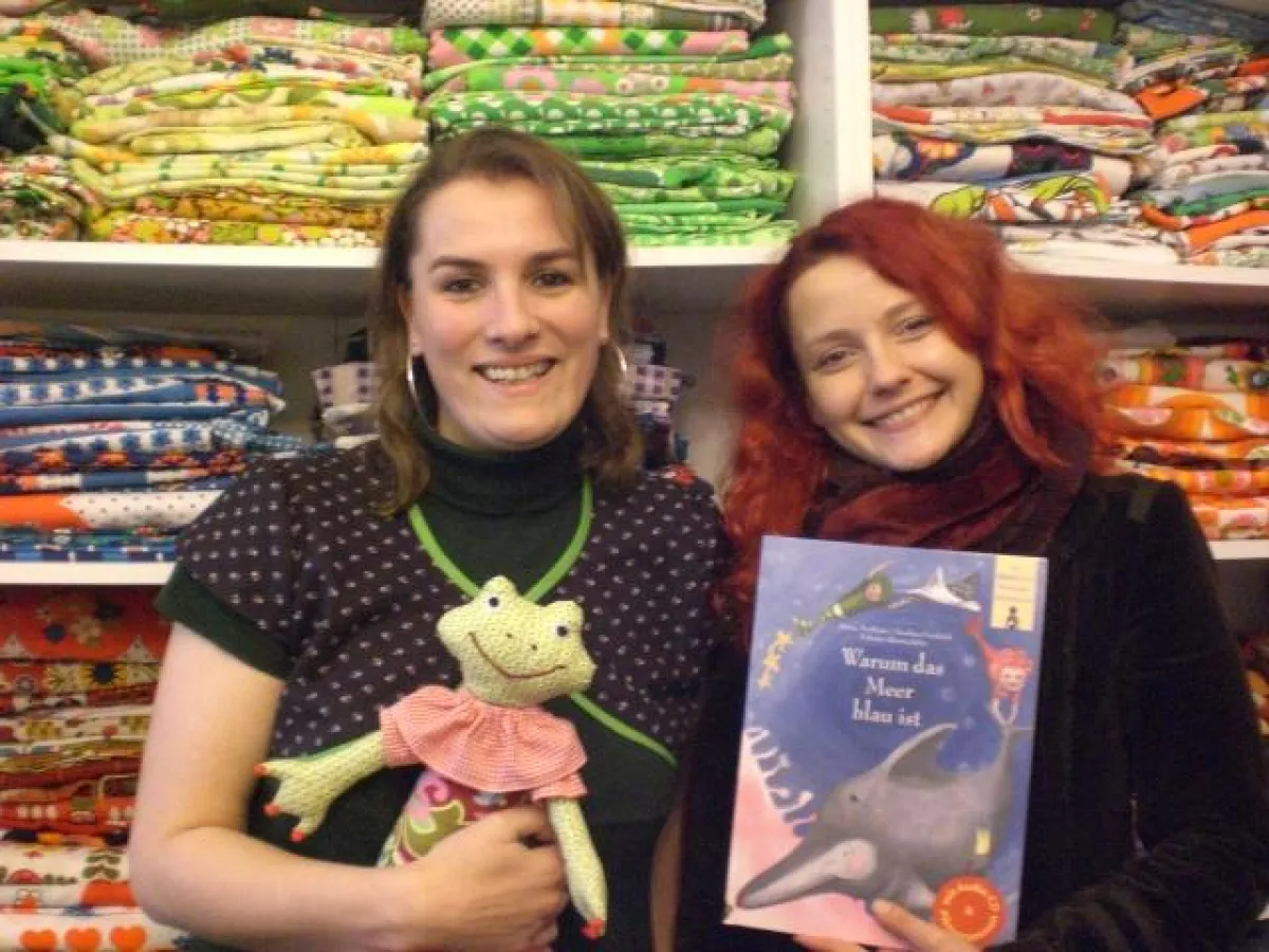 Isabell Stanic und Daniela Rühl freuen sich auf die Zusammenarbeit