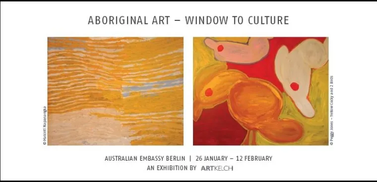 Bild: Aboriginal Art Ausstellung in Berlin