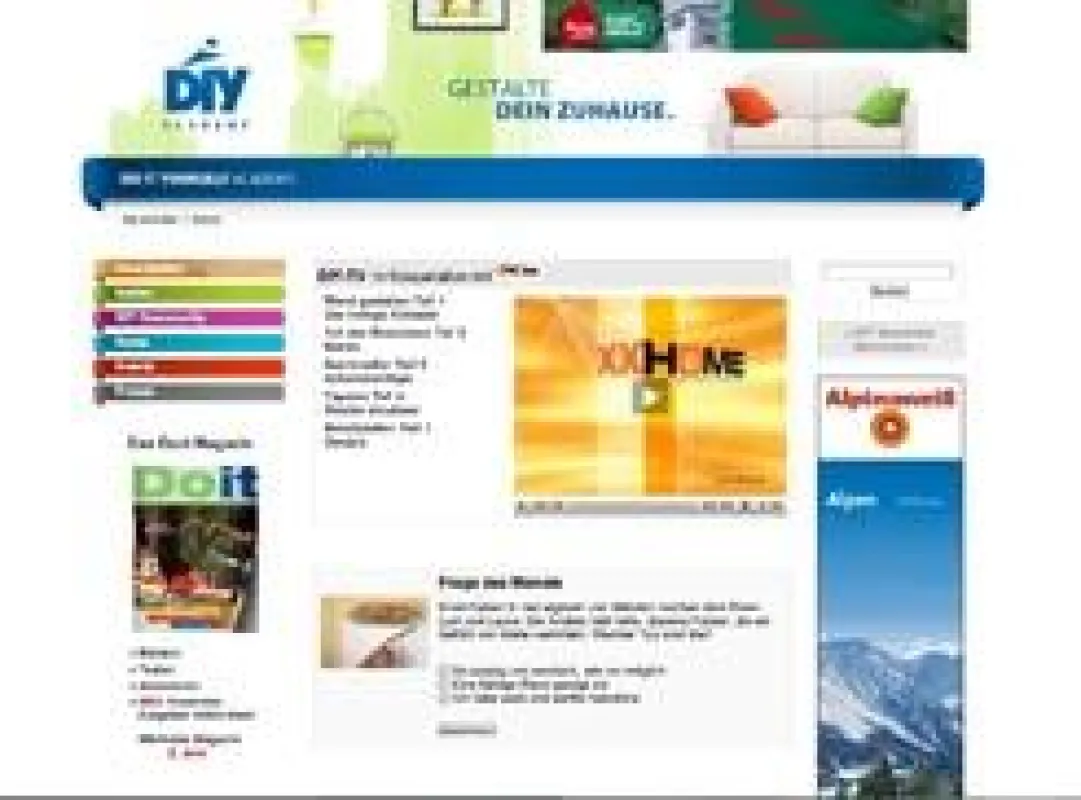 Bildtext: Mehr Gestaltung, mehr Funktion, mehr Heimwerken: Das neue Online-Portal der DIY Academy inspiriert, vermittelt Praxis-Tipps und lädt zum Mitmachen ein. Foto: DIY Academy