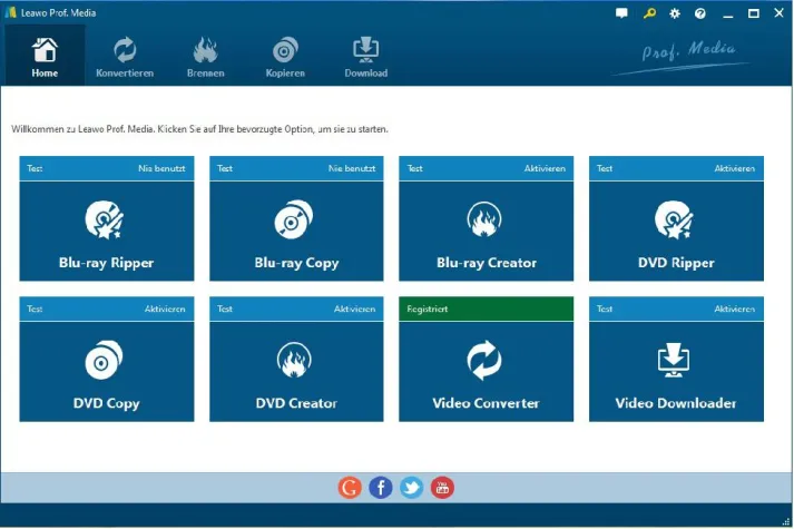 Bild: Neue Version von Leawo Prof. Media, Version 7.4.4.0 ist nun verfügbar